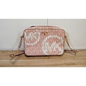Michael Kors Pink Ginny Small Crossbody Bag